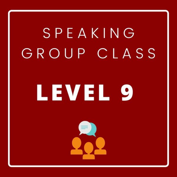 Speaking Group Class LV-9